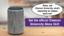 Clemson University Alexa Skill graphic