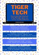 Tiger Tech Week flyer